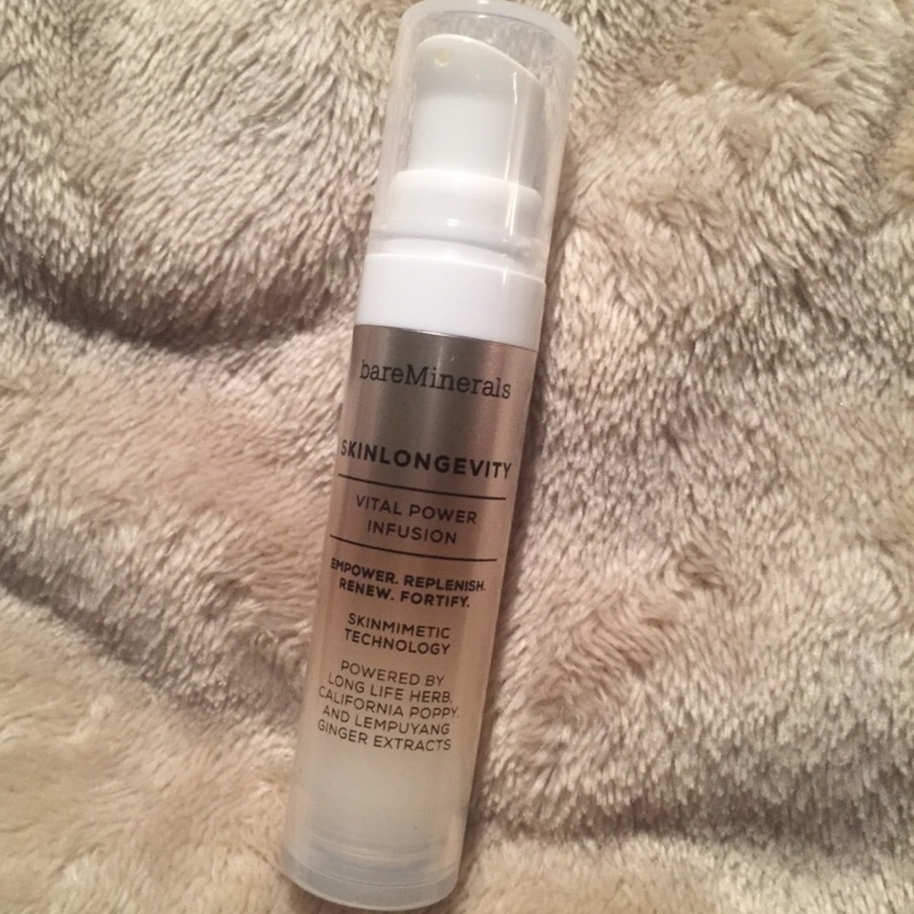 2 Bareminerals Skinlongevity Vital Power Infusion Serums - Picture 3 of 7
